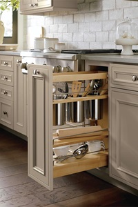 Base Utensil Pantry Pullout Cabinet