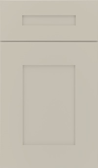 Artisan 5-piece Maple shaker cabinet door in Mindful Gray