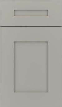 Artisan 5-piece Maple shaker cabinet door in Stamped Concrete