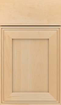 Daladier Maple Recessed Panel Cabinet Door in Natural