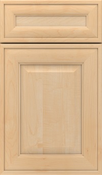Davenport 5-Piece Maple Raised Panel Cabinet Door in Natural