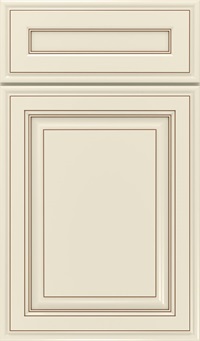 Galleria 5-Piece Maple Raised Panel Cabinet Door in Chantille Coffee
