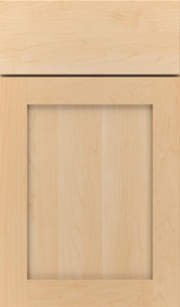 Harmony Maple Shaker cabinet door in Natural