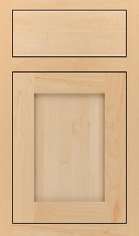 Harmony Maple Inset Cabinet Door in Natural