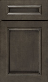 Haskins 5-Piece Maple recessed panel cabinet door in Shadow