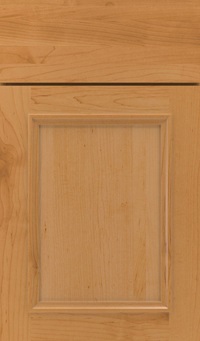 Haskins Maple recessed panel cabinet door in Pheasant