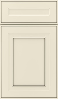 Leyden 5 Piece Maple Flat Panel Cabinet Door in Chantille Espresso