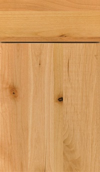 Marquis Rustic Alder Slab Cabinet Door in Natural