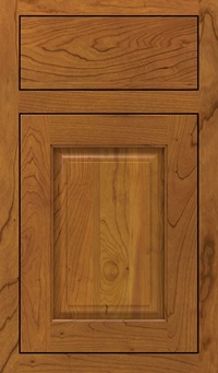 Plaza Cherry Inset Cabinet Door in Pheasant