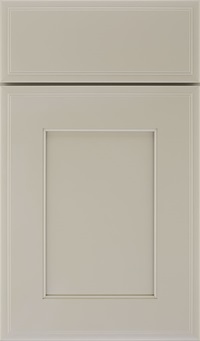 Sloan Maple Recessed Panel Cabinet Door in Mindful Gray