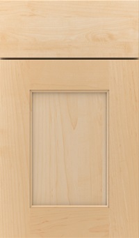 Sloan Maple recessed panel cabinet door in Natural