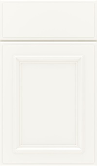 Yardley Maple Raised Panel Cabinet Door in White