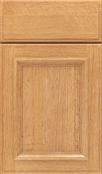 Yardley Quartersawn Oak Raised Panel Cabinet Door in Natural
