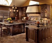 Traditional Dark Wood Cherry Kitchen Cabinets Traditional Dark Wood Cherry Kitchen Cabinets Style Pinterest Kitchen Cherry Wood Cabinets Kitchen Cabinets Bathroom Vanity Cabinets Advanced Cabinets Modern Kitchen With Cherry Wood