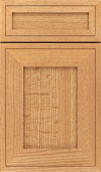 Natural Finish on Quartersawn Oak Decora