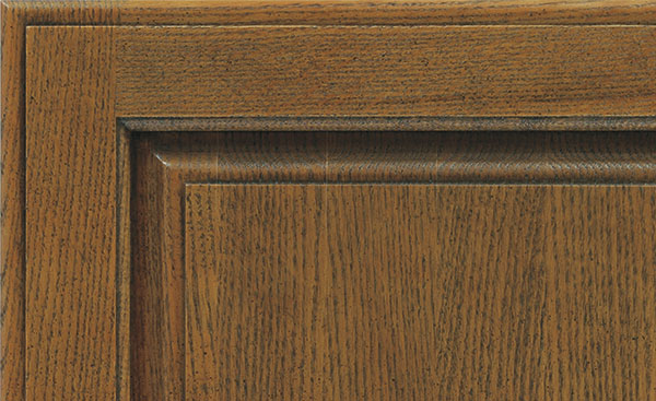 quartersawn oak cabinet finish