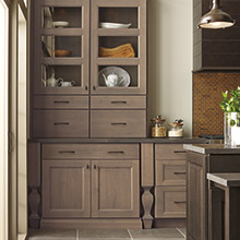 Cabinet Color Trends Decora Cabinetry Roslyn Alder Cliff Cabinets With A Brown Gray Tone