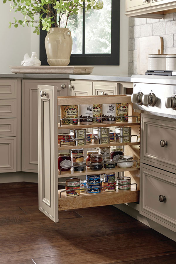 Base Utensil Pantry Pull Out Cabinet - Decora