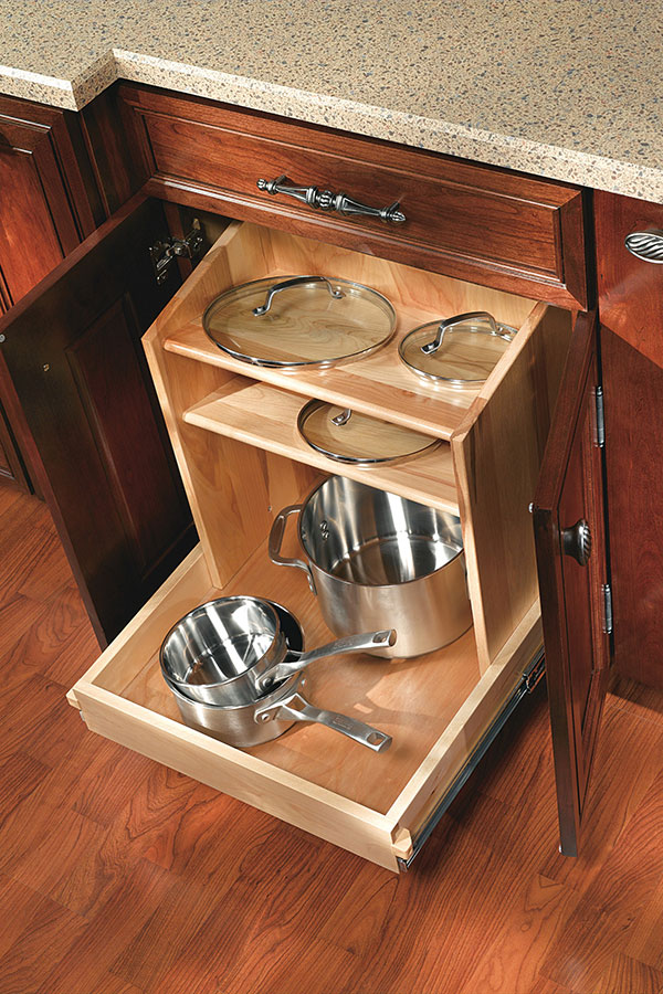 Base Lid Storage Cabinet - Decora Cabinetry