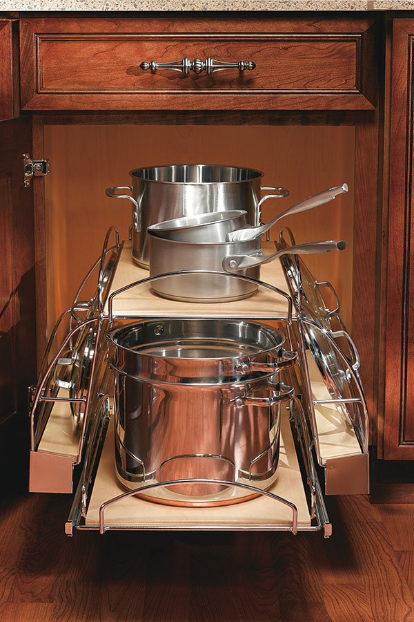 Base Pots and Pans Pull Out Cabinet - Decora