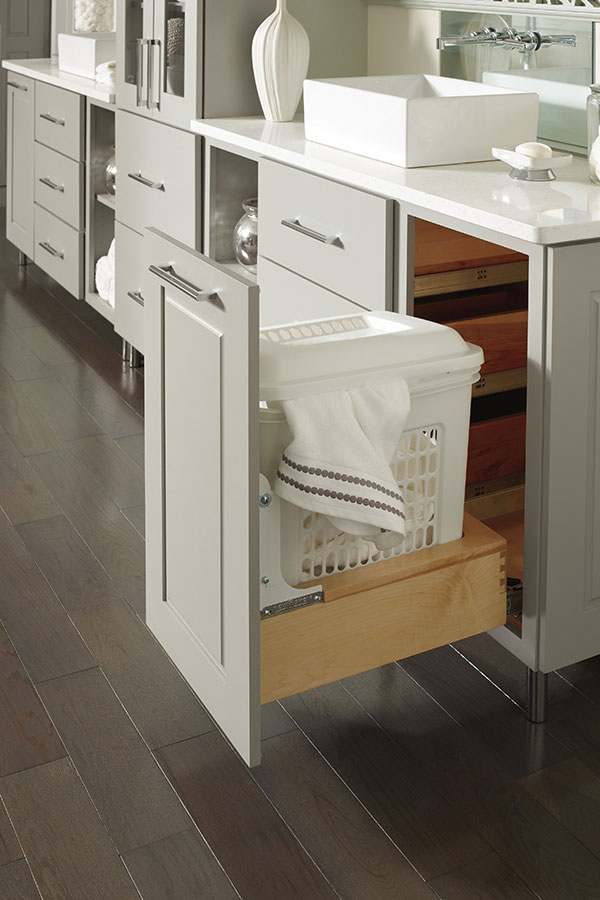 Casual Bathroom Storage Cabinets - Decora Cabinetry