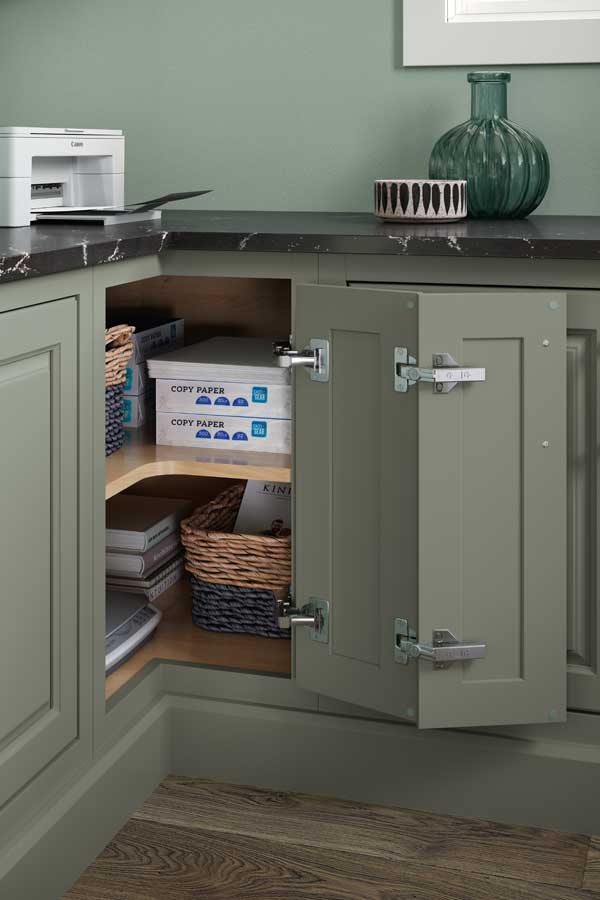 Corner Cabinet with Full Shelf - Decora