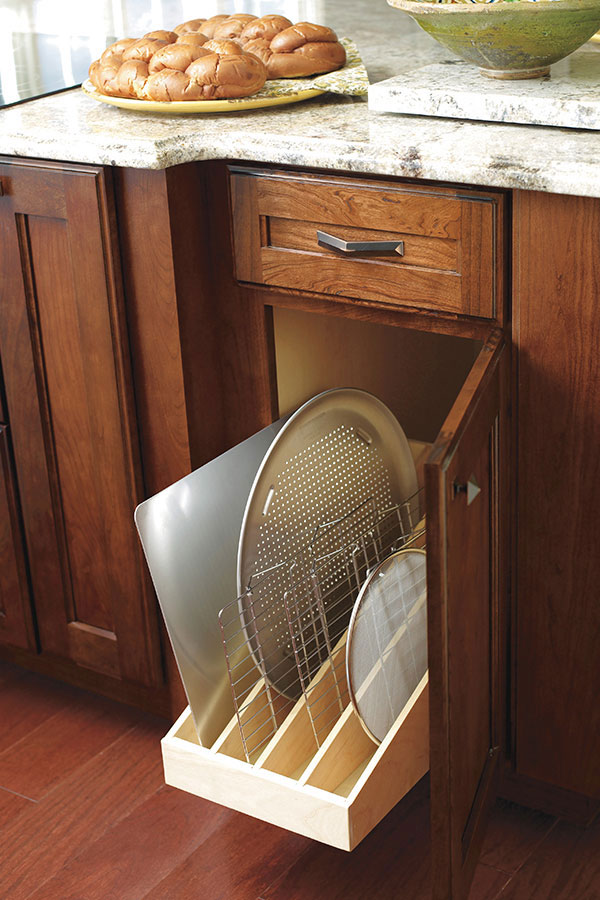 Base Pull-Out Tray Divider Cabinet - Dura Supreme Cabinetry