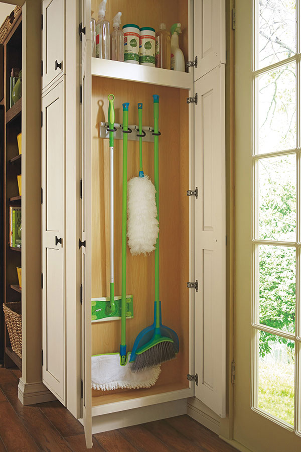 Utility Cabinet with Drop Zone - Decora Cabinetry