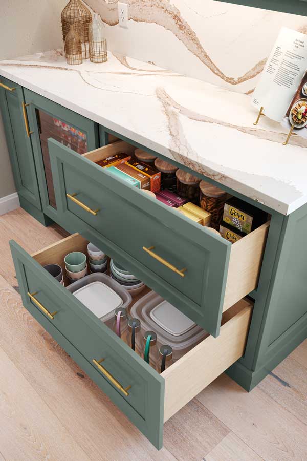 Two Drawer Base Cabinet Decora Cabinetry