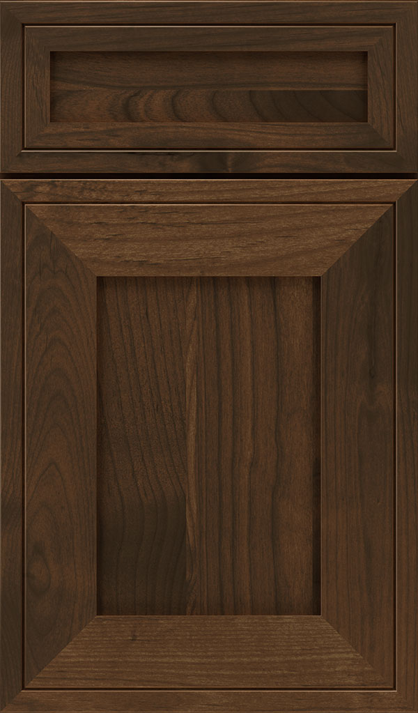 Airedale 5-Piece Alder Shaker Style Cabinet Door in Mink