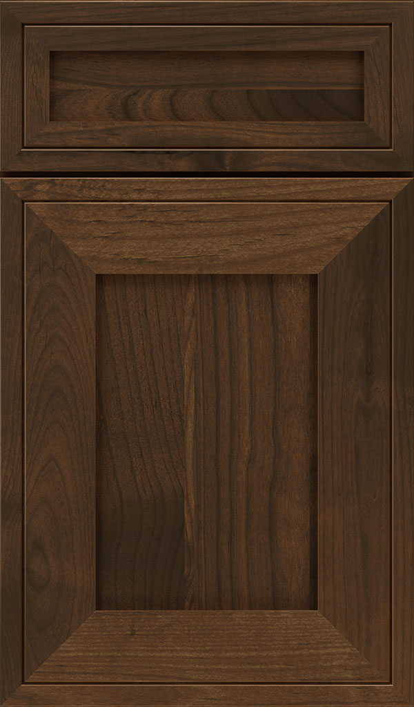Airedale 5-Piece Alder Shaker Style Cabinet Door in Mink