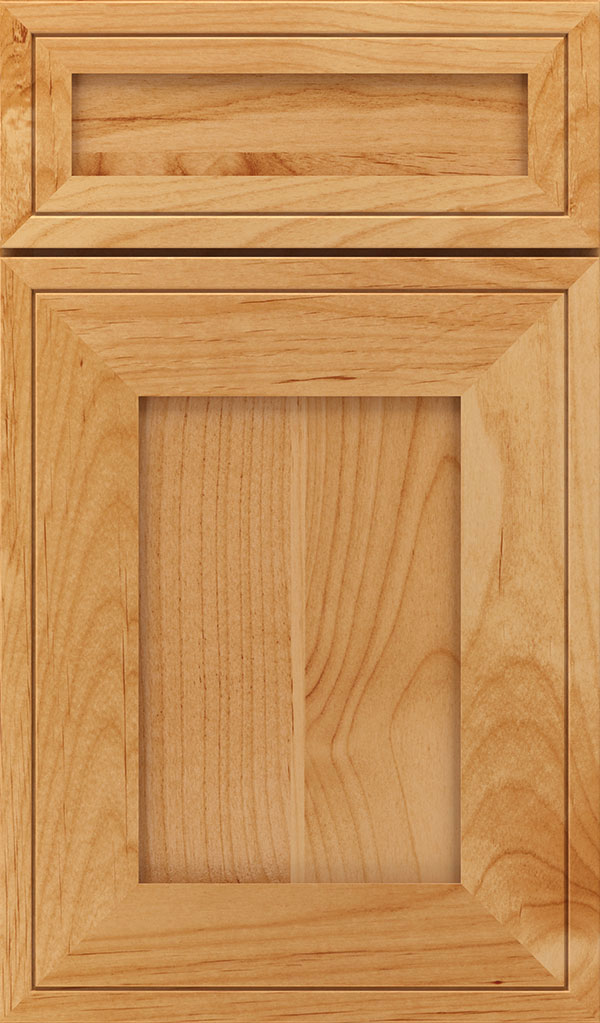 Airedale 5-Piece Alder Shaker Style Cabinet Door in Natural
