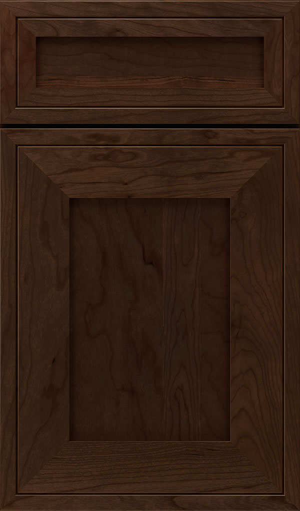 Airedale 5-Piece Cherry Shaker Style Cabinet Door in Bombay