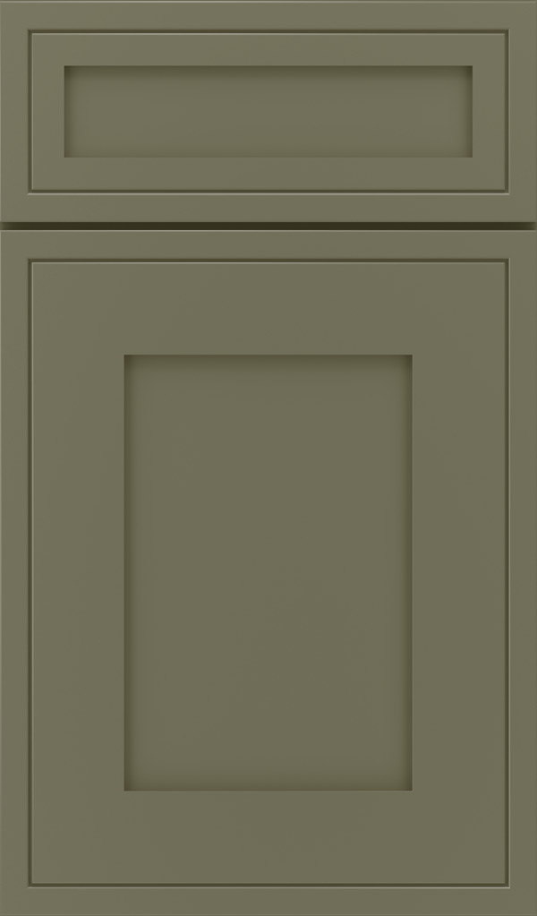 Airedale 5-Piece Maple Shaker style cabinet door in Sweet Pea