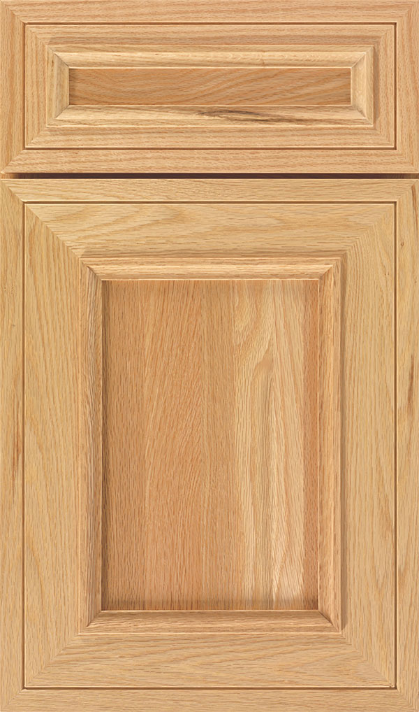 Altmann 5-piece Oak recessed panel cabinet door in Natural