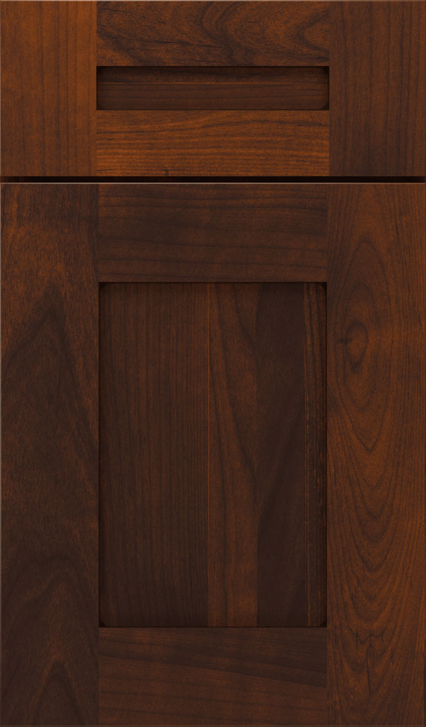 Artisan 5-piece Alder shaker cabinet door in Arlington Espresso