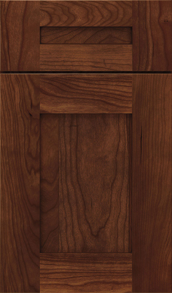 Artisan 5-piece Cherry shaker cabinet door in Arlington Espresso