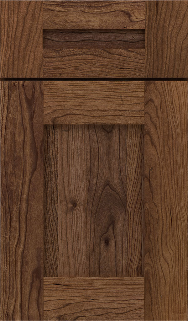 Artisan 5-piece Cherry shaker cabinet door in Mink