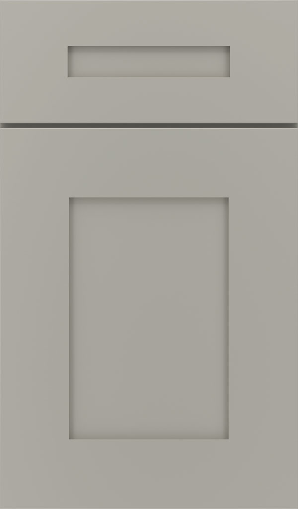 Artisan 5-piece Maple shaker cabinet door in Stamped Concrete