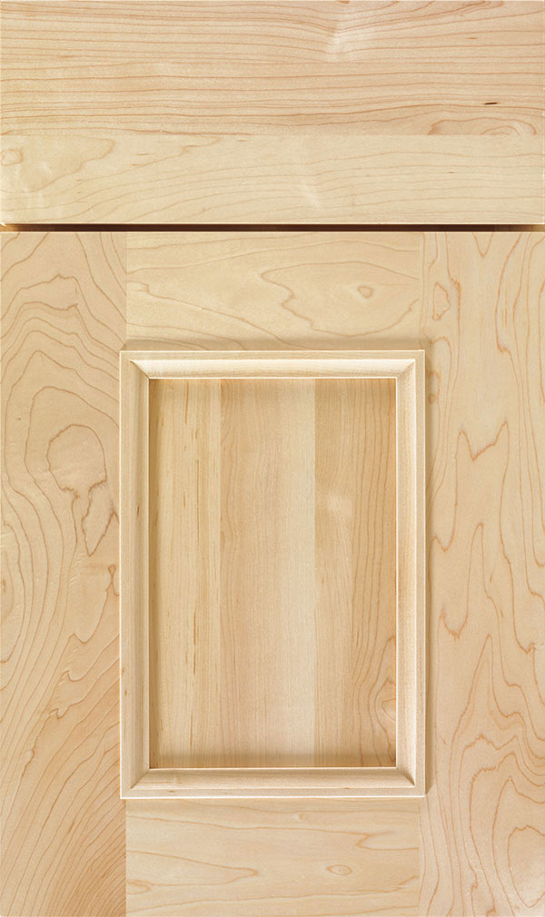Atwater Maple flat panel cabinet door in Natural