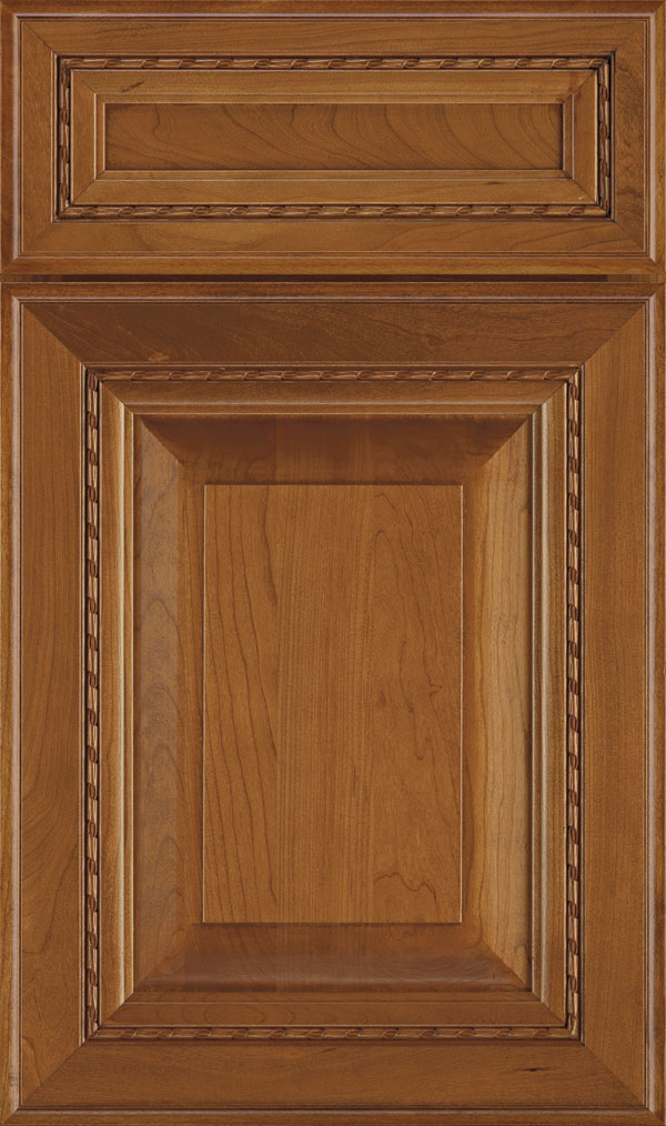 Avignon 5-Piece Cherry Raised Panel Cabinet Door in Pheasant