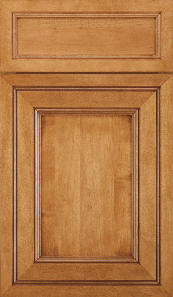 Braydon Manor 5-Piece Maple Flat Panel Cabinet Door in Pheasant