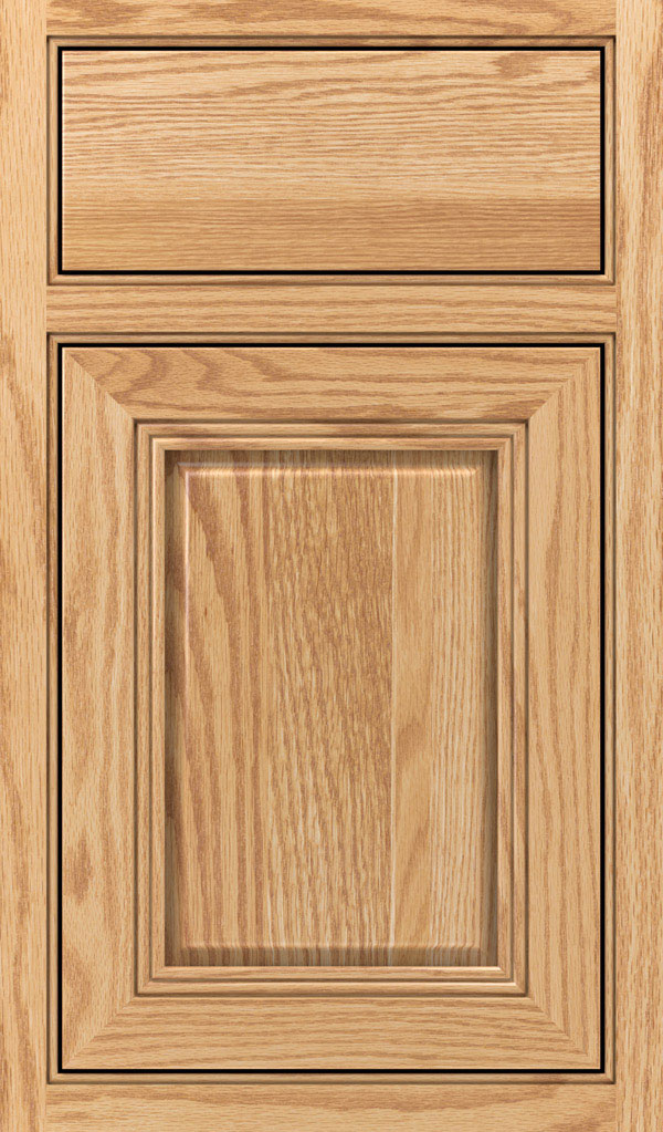Cambridge Oak Beaded Inset Cabinet Door in Natural