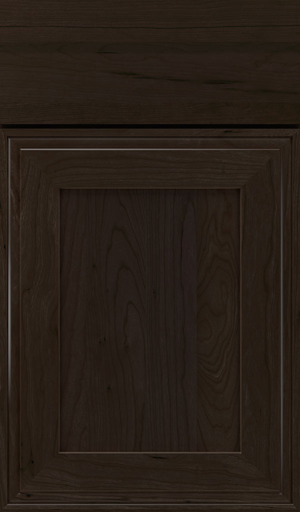 Daladier Cherry Recessed Panel Cabinet Door in Teaberry