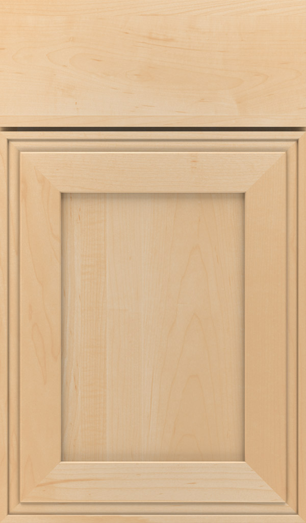 Daladier Maple Recessed Panel Cabinet Door in Natural