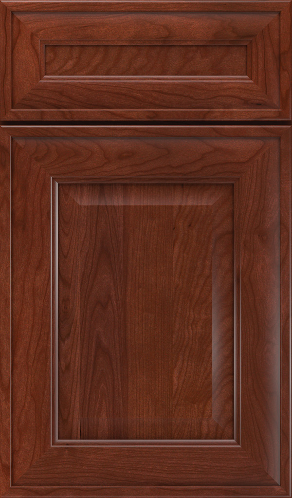 Davenport 5-Piece Cherry Raised Panel Cabinet Door in Arlington