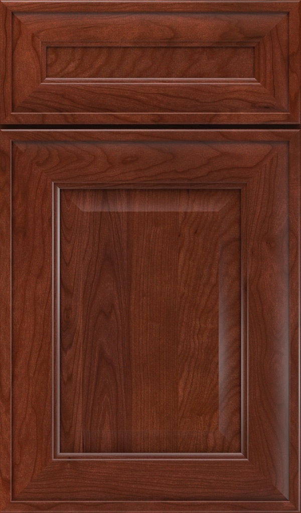 Davenport 5-Piece Cherry Raised Panel Cabinet Door in Arlington