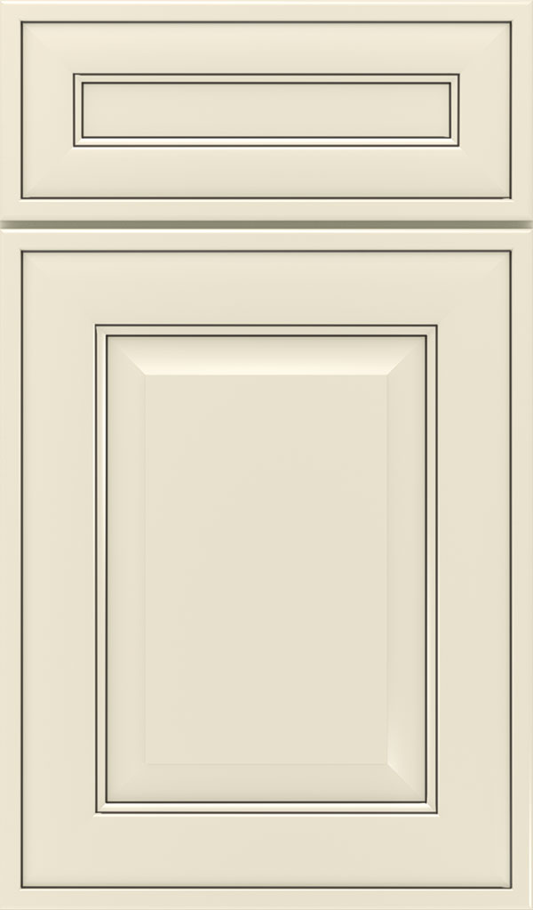 Davenport 5-Piece Maple Raised Panel Cabinet Door in Chantille Espresso