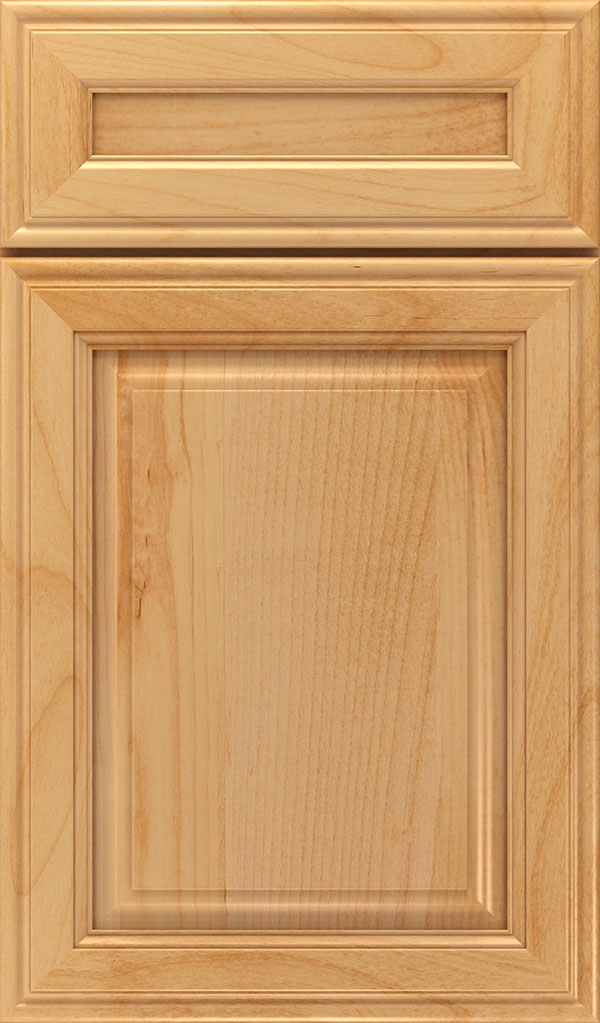 Galleria 5-Piece Alder Raised Panel Cabinet Door in Natural
