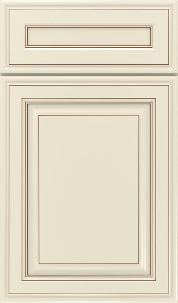 Galleria 5-Piece Maple Raised Panel Cabinet Door in Chantille Coffee